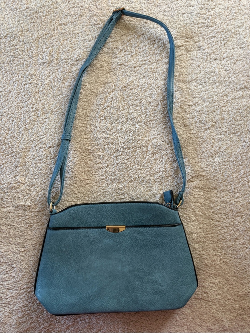 New-Classic Teal Crossbody Bag – purchased at naturalizer